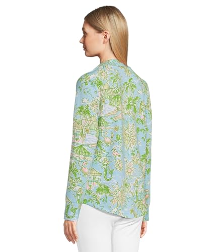Lilly Pulitzer Women's Leona UPF 50+ Zip-up3