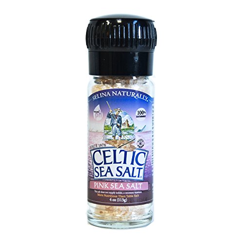 CELTIC SALT PINK GLASS GRNDER