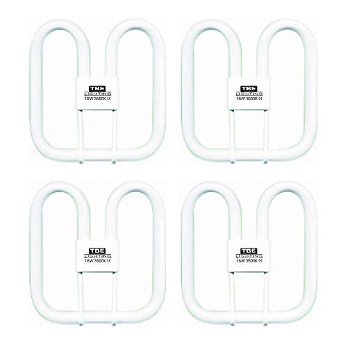 Lampadina fluorescente compatta ad alta efficienza DD (2 pin) tipo di base adatto per plafoniere fluorescenti compatte – 230 V.