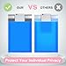 UCGOU Bubble Mailers 4x8 Inch Blue 50 Pack Poly Padded Envelopes Small Business Mailing Packages Opaque Self Seal Adhesive Waterproof Boutique Shipping Bags for Jewelry Makeup Supplies #000