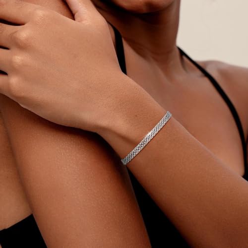 Goldegg Silver Bracelets for Women, 925 Sterling Silver Bracelets for Women - image 4