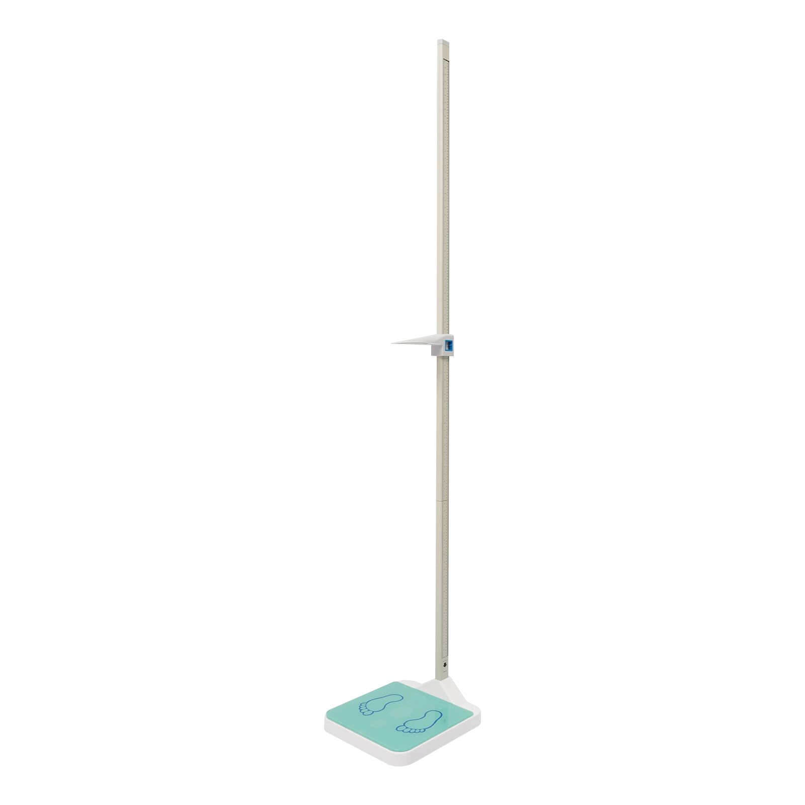 Stadiometro medico digitale, bilancia pesapersone con misurazione, indicatore LED e funzione vocale, 3-180 kg, 10-220 cm, divisione 0,05 kg, precisione 0,1 cm, per cliniche, palestre, scuole