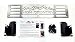 Mountains2Metal HIGH Country Edition Brushed Stainless Finish Compatible with 2015-2019 Chevy Silverado 2500 3500 HD M2M #400-130-3