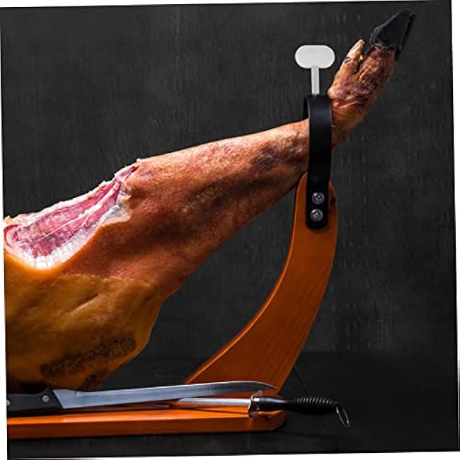 1 Set Ham rack accessories ham stand storage rack serrano ham holder prosciutto holder prosciutto carving stand prosciutto rack serrano ham rack Metal Stainless steel leg brace