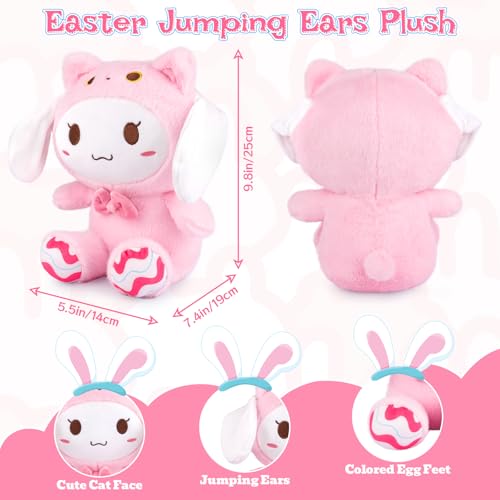 Cinnamorollplushdoll98ineasterbunnystuffedanimalearmovingjumpingcutepinkcatbunnyplushtoyseastergiftsforkidsteensadultsboysandgirlseasterdecoration Urban Country Home Decor Cinnamoroll plush doll 98in easter bunny stuffed animal ear moving jumping cute pink cat bunny plush toys easter gifts for kids teens adults boys and girls easter decoration urban country home decor