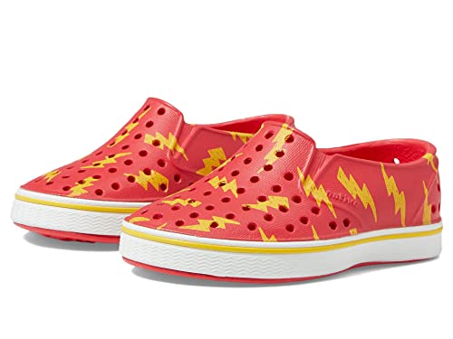 Native Shoes Kids Miles Sugarlite Print Sneakers for Toddler - Perforated Upper with Colorful Prints, and Round Toe Design