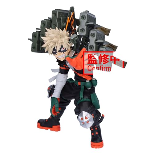 My Hero Academia The Amazing Heroes Plus - Katsuki Bakugo Ⅱ Figure by Banpresto – Official Anime Collectible | Premium PVC Figure