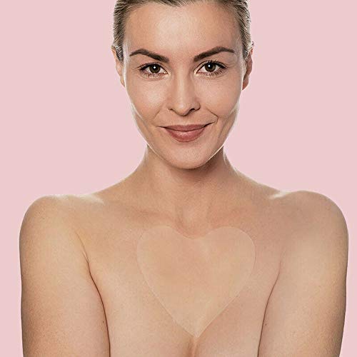 Adesivo de seios anti-rugas e anti-rugas para seios Adesivo de peito de silicone anti-rugas para sei