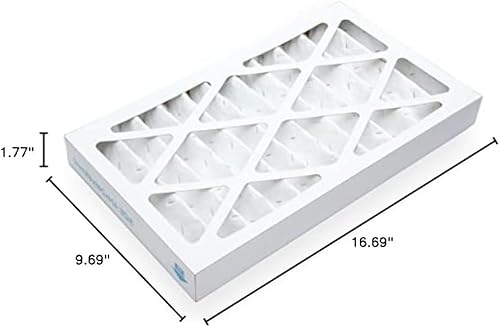 Miniatura 8 de POWERTEC Filtros exteriores de 5 micras para WEN 3410POWEREC AF4000, AF4001 Sistemas de filtración de aire para carpintería para taller y garaje, 1