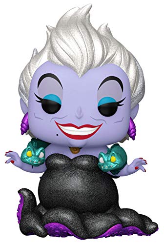 Arielle, die Meerjungfrau La Sirenita Figura Vinilo Disney Villains - Ursula (Diamond Glitter Edition) 568 Unisex ¡Funko Pop! Standard