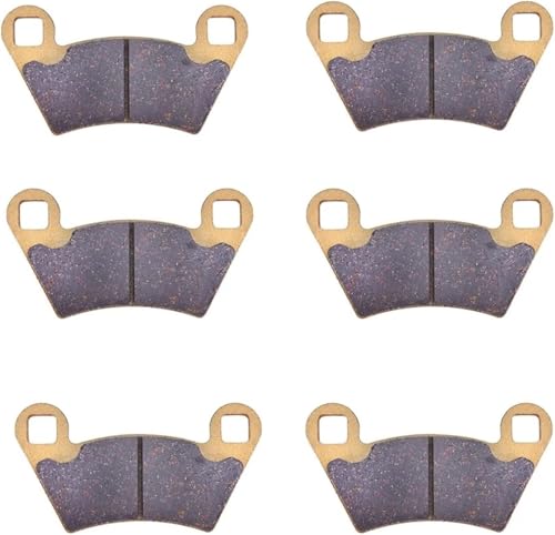Plaquettes de frein moto Polaris Ranger 500 à friction stable et endurance accrue