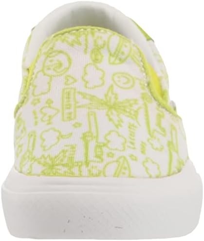 Lacoste Baby Jump Serve Slip On Sneaker, YLW/WHT, 8 US Unisex Infant | Image 1