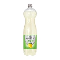 San Benedetto Limone, Bevanda Gassata, 1500 ml Dissetante e Frizzante, a Basso Contenuto di Zuccheri