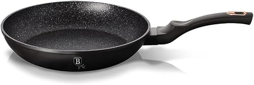 Berlinger Haus Black Rose Collection Marble Coating Frying Pan, 24 cm Diameter