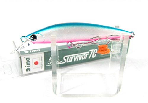 Leurres Ima Gyodo Survivor 70 coulants type minnow coloris 002 pour bar et truite