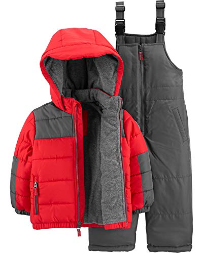 Image of OshKosh B'Gosh Boys' Ski Jacket and Snowbib Snowsuit Set