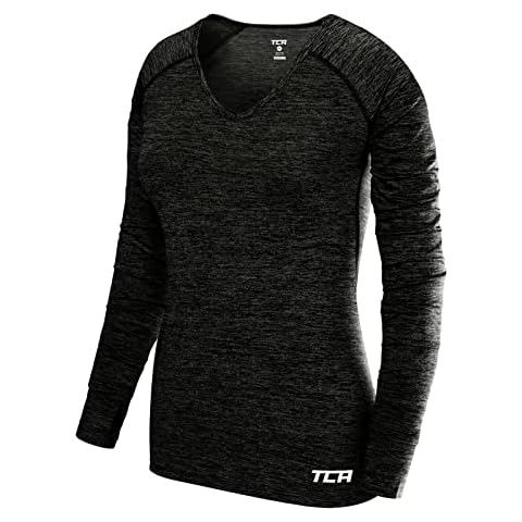 TCA T-Shirt Manches Longues Noir Cover