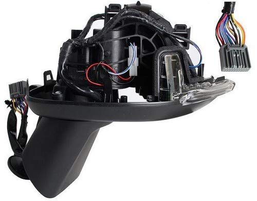 7445611939944 Derb Espejo retrovisor derecho [lado del pasajero] (electrónico, térmico, con cerradura eléctrica) con sonda de 15 pines sin calota y placa  Sistema Blis