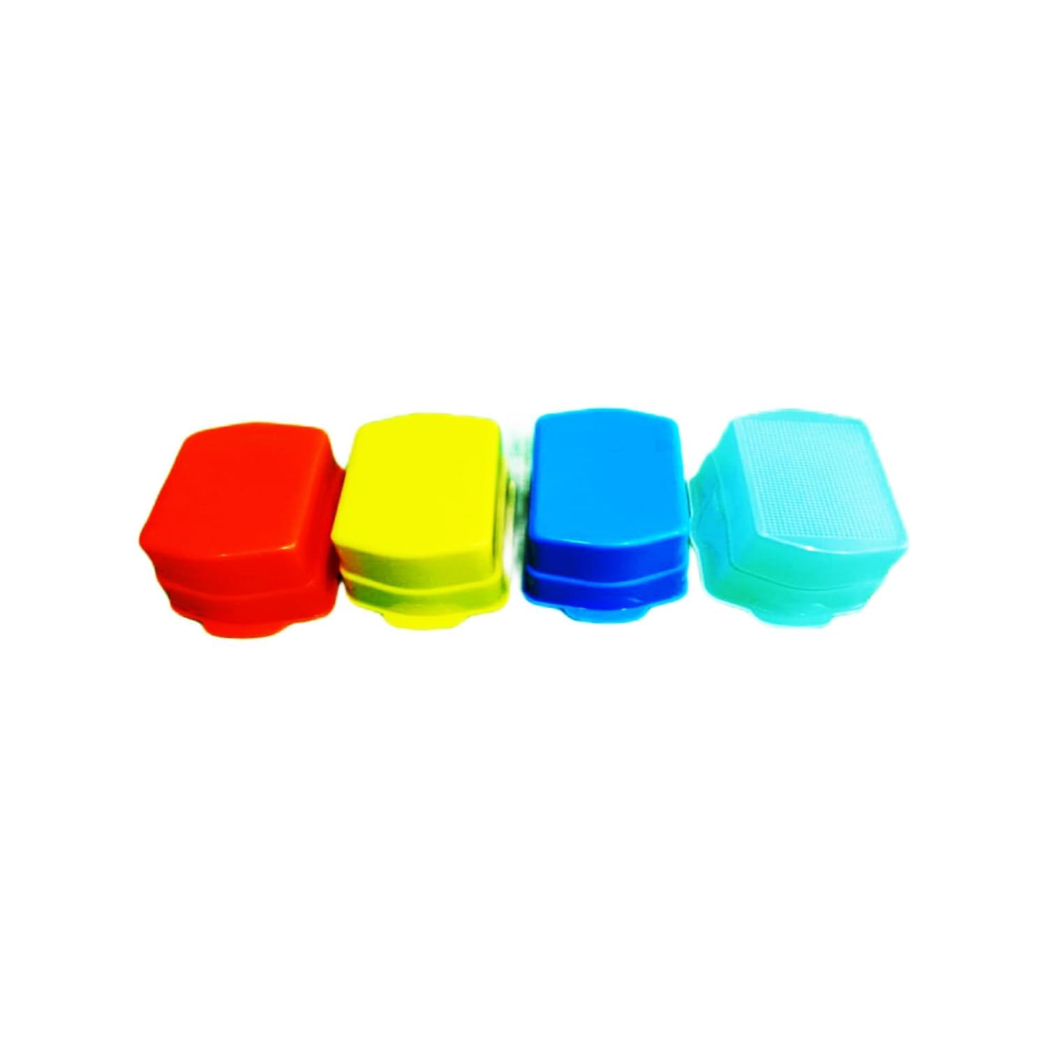 4 Color Set Universal Flash Bounce Diffuser Reflector OM Omni for Nikon Canon VIVITAR Flashes-image-4