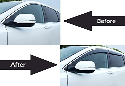 Image of CAR SAAZ Unbreakable Door Visor for Fabia (Set of 4 Pcs)