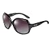 Liansan Fashion Vintage Simple Oversized Frame Women's Polarized Sunglasses lsp3113 (black)