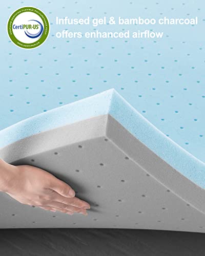 BedStory-4-Inch-Mattress-Topper-Twin-Size-Gel-Bamboo-Charcoal-Infused-Memory-Foam-Bed-Toppers-with-Removable-Cover-High-Density-Memory-Foam