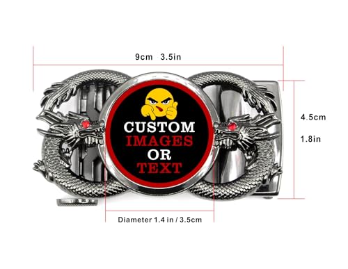 Custom Belt for Men, Ratchet Buckle Customizable Images and Text, Mens Leather Belt Personalized Gift2