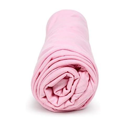 Pharmedoc Total Body Pillow Cover Replacement C-Shape Light Pink Cover