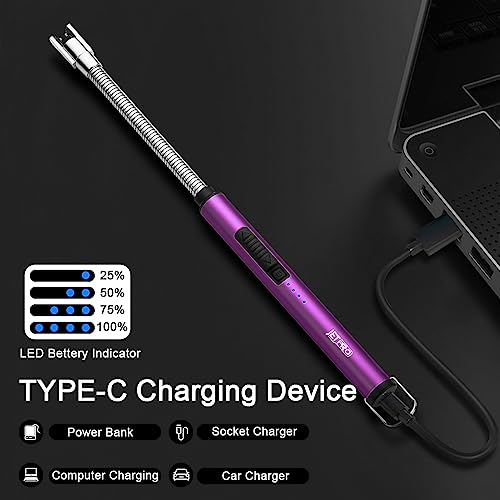 Encendedor Eléctrico Recargable USB con Cuello Flexible 360° miniatura 5