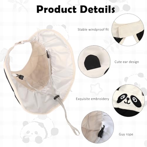 Image of SNOWIE SOFT Wide Brim Sun Hat for Kids Girls with Neck Flap Shawl, UPF 50+ Adjustable Chin Strap Sun Protection Hat for Girls 2-10 Years Old, Summer Breathable Sun Visor Hat Windproof Beach Hat
