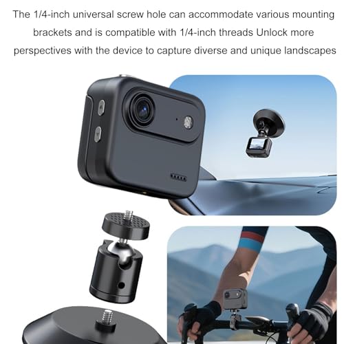Tangxi Flip Screen Action Camera con pantalla 2.0 pulg miniatura 6
