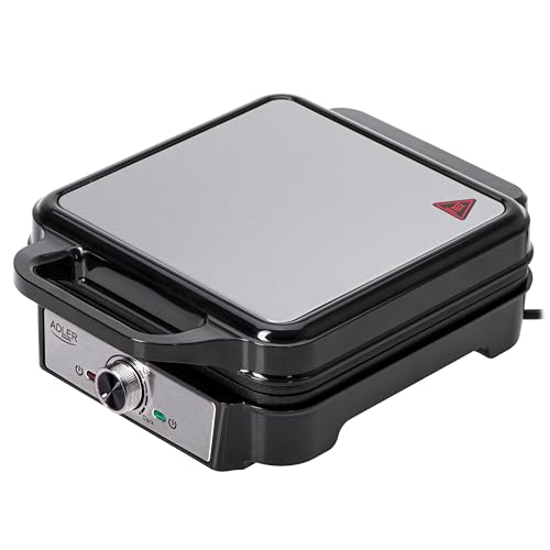 Gofrera Adler AD 3083 Negro Plateado 1800 W - Marca: Adler - EAN: 5905575904973