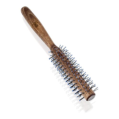 The Bluebeards Revenge, Quiff Roller, Professional Wooden Round Brush For Men's Hair Styling Cover