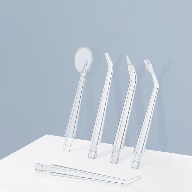 Elektrische Zahnseide, kabellos, für Zähne, 3 Modi, 4 Strahlspitzen, Reinigung und Zahnseide, tragbar, Zahnseide, Mundwasser, Zahnseide, Zahnseide, wiederaufladbar, für Reisen und Erwachsene – Bild 4