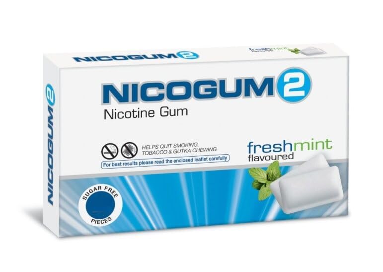 Nicogum Freshmint 2Mg - Pack of 12 Nicotine Gums (B0CKBRKVH1) Amazon Price History, Amazon Price Tracker