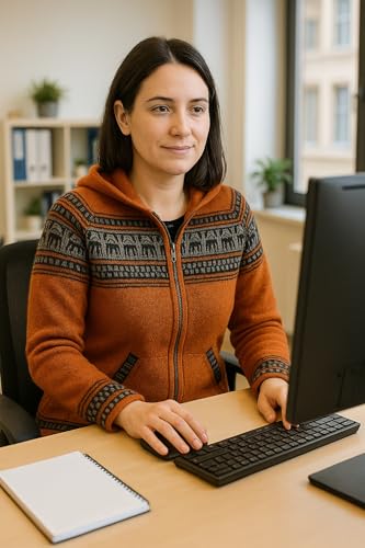 Gamboa Genuine Alpaca Cardigan Sweater for Women Winter Autumn Sweaters Lightweight4