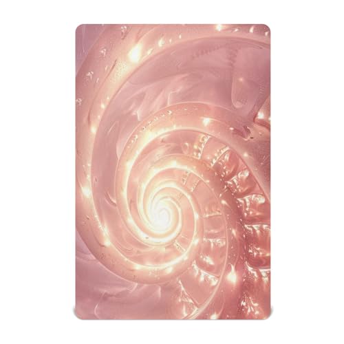 Sábanas para cuna, redondas, elásticas, portátiles, transpirables, suaves, para bebés y niños pequeños