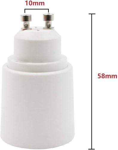 Miniatura 3 de Yi Lighting GU10 a E26E27 Adaptador  Base de bayoneta GU10 a E26E27 Edison Tornillo Adaptador Convertidor