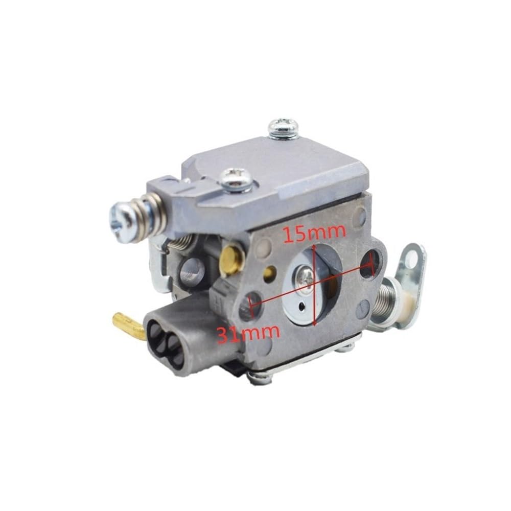 Carburador WT962 Compatible con Motosierra de Gasolina 25 CC, 2500 G2500, Tubo cebador