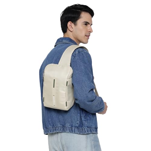 Image of uppercase Flux Sling Bag for Men & Women- Crossbody Sling Bag for Biking Travel, Outdoor Sports, Camping, Hiking | Waterproof Shoulder Bag with Adjustable Strap, Compartment and Zipper Pockets