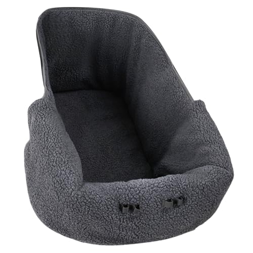 Winter Fleece Pet Strollers Cover Windproof Design Cold Weather Protections Soft Machine Washable Liner for Dog Cats Furry Therm