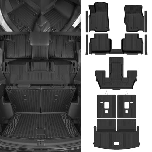 NQOQN Custom Fit Floor Mats for Jeep Grand Cherokee L 6 Seat 2021-2026 2027