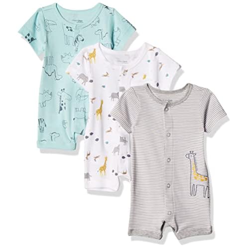 Simple Joys by Carter’s unisex-baby 3-pack Snap-up Rompers