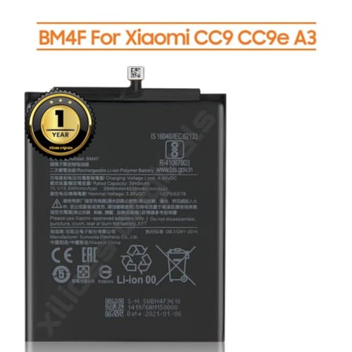 Image of BM4F Battery for Xiaomi Mi A3 M1904F3BG, M1906F9SH, M1906F9SI Battery with 1 Year warrenty** (B201)