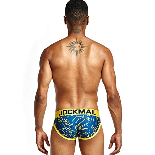 JOCJMAIL Mens Briefs Mens Comfortable Underwear Playful Printed Men Briefs Mens Low Rise Underwear3