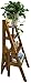 SKOAJAS Escabeau Portable Tabouret Familial Simple - Étagère Échelle Pliante Chaises Pliables Tabouret 4 Bois pour Adulte Présentoir Étagère pour Bain