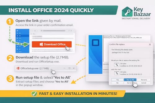 Image of O'ffice Home and Business Professional Plus 2024 LTSC All products support, Lifetime Validity, Email Delivery, Unlimited Reinstallations And Quick Installation Support