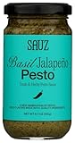 Sauz, Jalapeno Basil Pesto, 6.7 Ounce