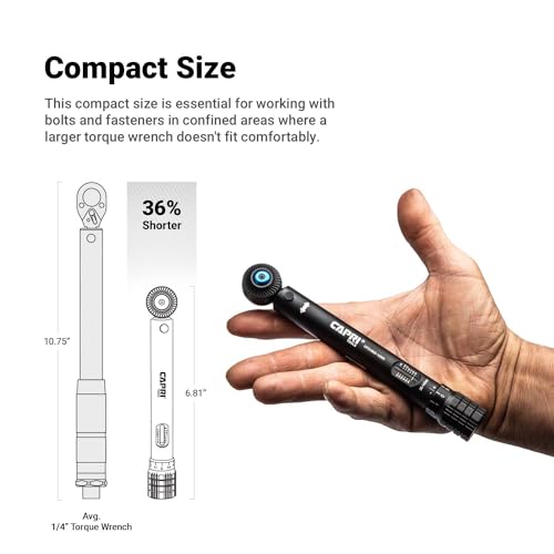 Capri Tools Mini Torque Wrench