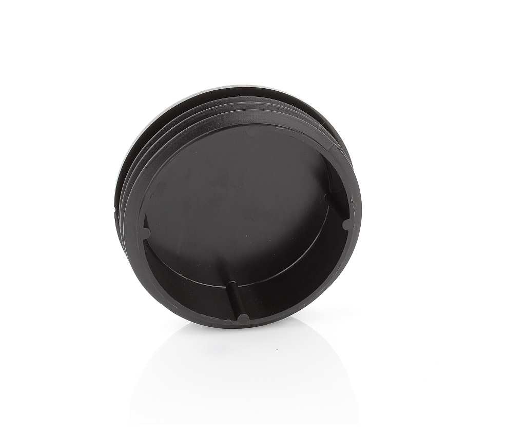 100 tapones de láminas redondos de 90,2 mm para tubos redondos, tapones redondos negros, cubierta para tubo de plástico PE, tapón para tubo de acero, tubo de acero inoxidable, tubo de